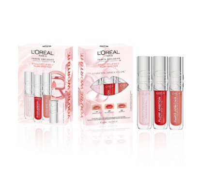 Image de L’OREAL - Trio Plump Ambition Lip Oil