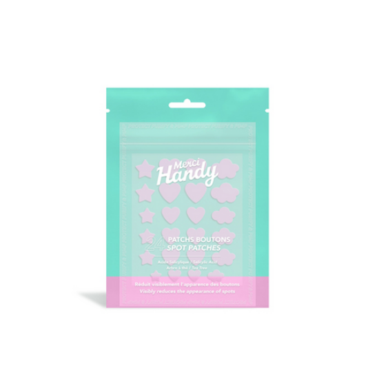 Image sur MERCI HANDY - 24 Patchs Boutons rose